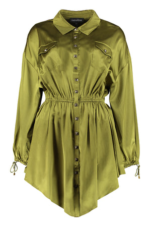 Silk shirtdress-0